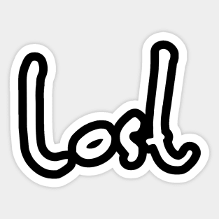 Lost Sticker